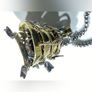 Ghost samurai pendant s925 silver